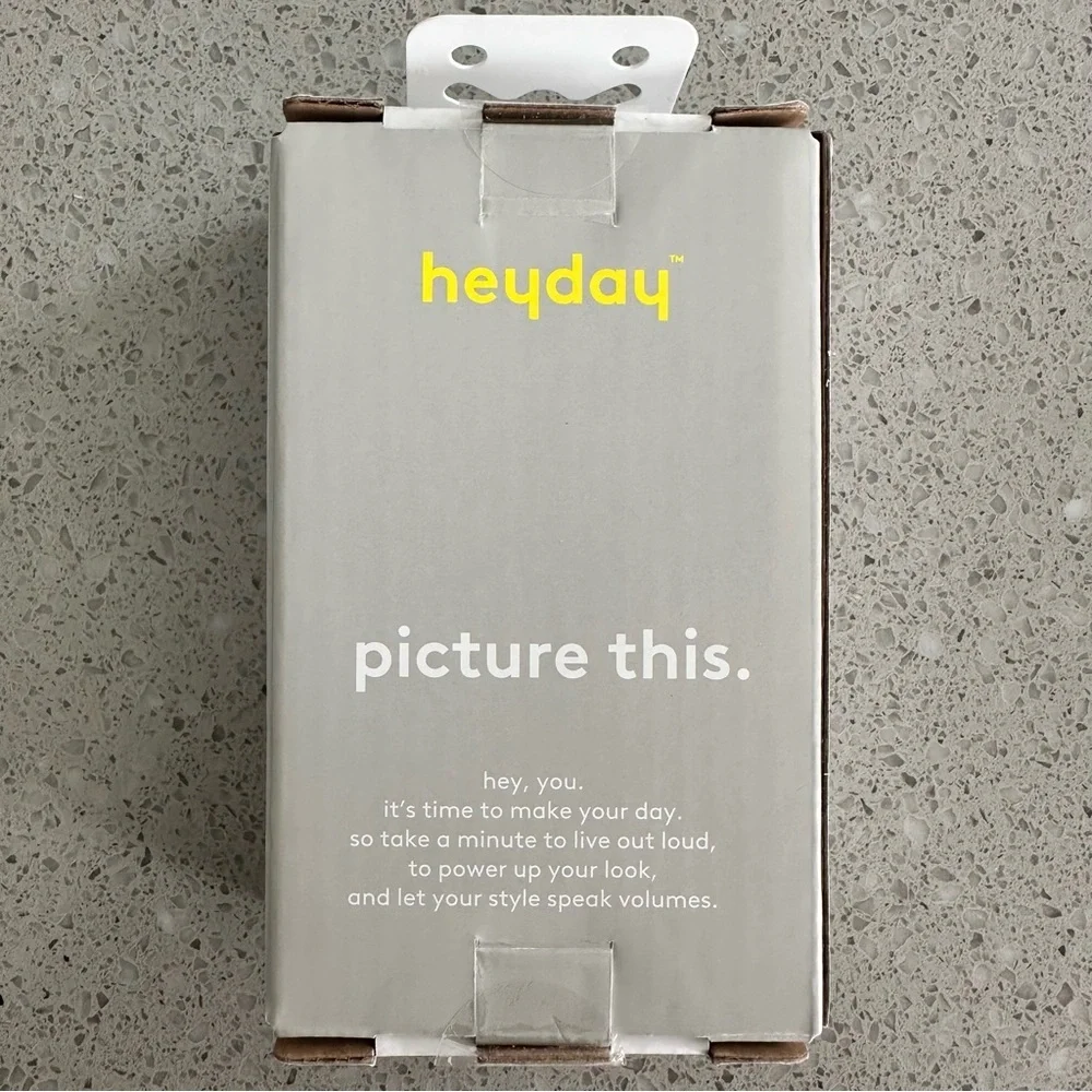 heyday Yellow and Black Disposable Camera